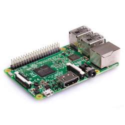 Raspberry Pi 3 Modell B mit 1,2 GHz QuadCore 64Bit CPU