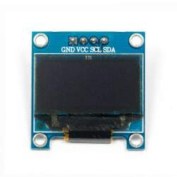 OLED 0.9" I2C White Color