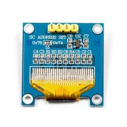 OLED 0.9" I2C White Color