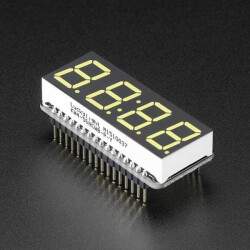 Adafruit 0.56" 4-Digit 7-Segment FeatherWing Display...