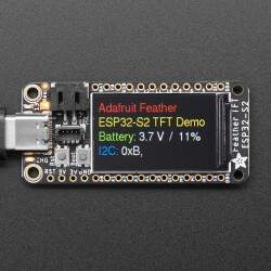 Adafruit ESP32-S2 TFT Feather - 4MB Flash, 2MB PSRAM,...