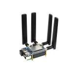 RM502Q-AE 5G Multiband HAT mit Quad Antennen für Raspberry Pi