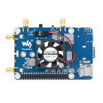 SIM8262E-M2 5G HAT for Raspberry Pi, quad antennas 5G NSA,