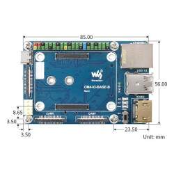 Raspberry Pi CM4 - Mini Base Computer Kit without CM4