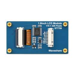 1.9inch 170x320 IPS LCD Display - SPI - 262K Colors