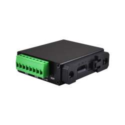 Dual Channel RS232 and RS485  to PoE Ethernet Server - bidirektional