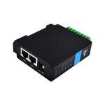 Dual Channel RS232 and RS485  to PoE Ethernet Server - bidirektional