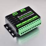 Industrial USB - 4 Channel RS485 Signal Converter - Wall -/ Rail Mount Support - bidirectional