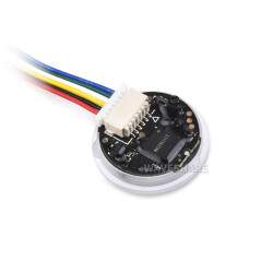 Round 2D Code Scanner Module - Barcode/QR-Code - UART...