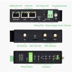 WS431-E 4G Router 3x ETH, Wifi, OpenVPN