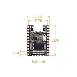 Luckfox Pico Mini B RV1103 Micro DevBoard - Cortex A7 - RISC-V MCU - NPU - IPS Processors