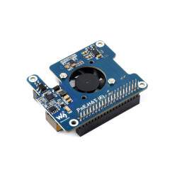 Power over Ethernet HAT For Raspberry Pi 5 802.3af/at 5V...