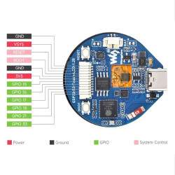 ESP32-S3 Touch-LCD Dev Board - 1.28 Inch round IPS Display - 32-bit LX7 Dual Core CPU - Wifi - BLE 5