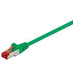 CAT6 Patchkabel S/FTP - doppelte Schirmung - 10Gbit - Grün