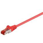 CAT6 Patchkabel S/FTP - doppelte Schirmung - 10Gbit - Rot