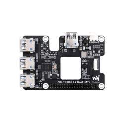 Waveshare PCIe to USB 3.2 Gen 1 HAT+ for Raspberry Pi 5