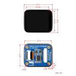 1.69inch Round LCD Touch Display Module - 240×280 Resolution - 262k Colours - IPS, SPI and I2C