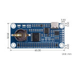 RTC WatchDog HAT for Raspberry Pi -  DS3231SN RTC Chip