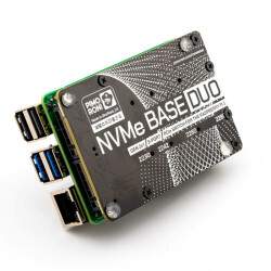 Pimoroni M.2 NVMe Base Duo with Dual PCIe Slot for Raspberry Pi 5