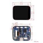 ESP32-S3 1.69 Inch Touch Display DevBoard - 2.4GHz WiFi & BT5 - Accelerometer & Gyroscope Sensor