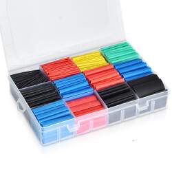 Heat Shrink Tubing Kit (800-teilig, 2:1...