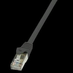 LogiLink® Patchkabel Kat.5e F/UTP schwarz 5,00m