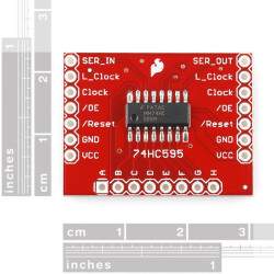 Shift Register Breakout - 74HC595