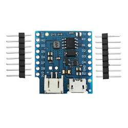 Battery Shield for Wemos D1 Mini Board