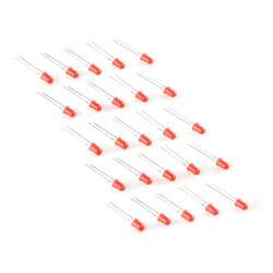 LED - Basic Red 5mm (25 pack)