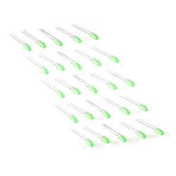 LED - Basic Green 5mm (25 pack)