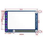 2.7inch E-Ink display HAT for Raspberry Pi - Red - Black - White Color