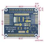 Raspberry Pi High-Precision AD/DA Expansion Board