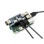 4 Port USB HUB HAT for Raspberry Pi