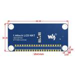 1.44inch LCD display HAT for Raspberry Pi