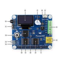 Pioneer600 Expansion HAT for Raspberry Pi