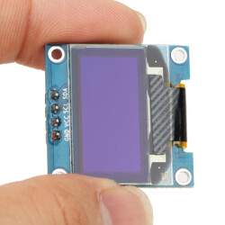 OLED 0.9" I2C - Dual Color Yellow - Blue