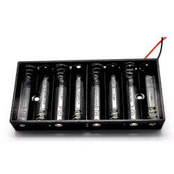 Battery Holder - 8xAA Square 12V