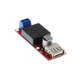 5V 3A DC/DC-Wandler mit USB-Port - 7-24V Eingang - Step-Down Modul