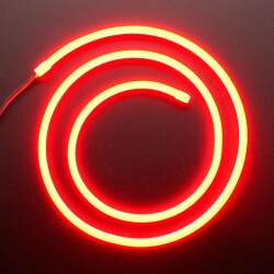 Flexible Silicone Neon-Like LED Strip - 1 Meter - Red