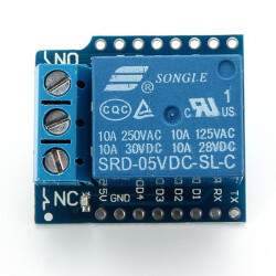 Relay Shield for Wemos D1 Mini Board