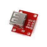 USB Type A Female Breakout Board