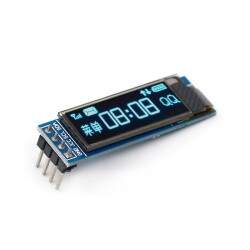 0.91" OLED LCD Weiß 128x32 I2C SSD1306