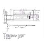 0.91" OLED LCD Weiß 128x32 I2C SSD1306