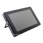 7" Touch LCD mit Gehäuse - IPS HDMI Anschluss - 1024 x 600