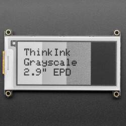 Adafruit 2.9" Grayscale eInk / ePaper Display...