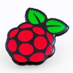 Raspberry Pi Enamel Badge Pin