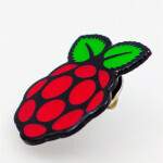 Raspberry Pi Enamel Badge Pin