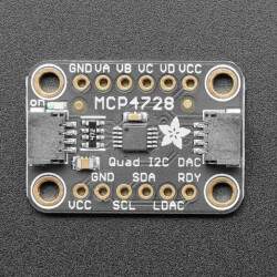 Adafruit MCP4728 Quad DAC with EEPROM - STEMMA QT / Qwiic