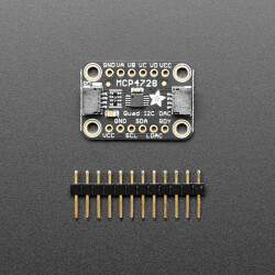 Adafruit MCP4728 Quad DAC with EEPROM - STEMMA QT / Qwiic