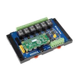 6 Kanal Relay Industriell RS485 - CAN für Raspberry Pi Zero